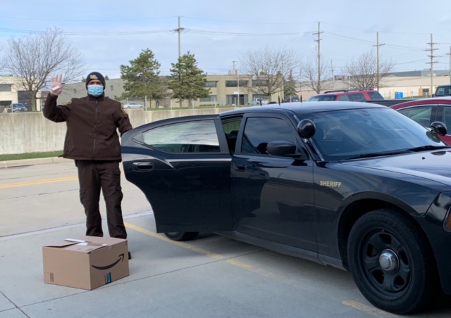 Donating to local sherrif's department
