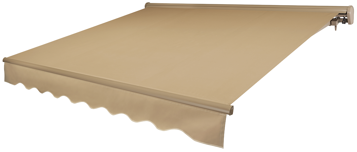 Linen Awning With Beige Frame