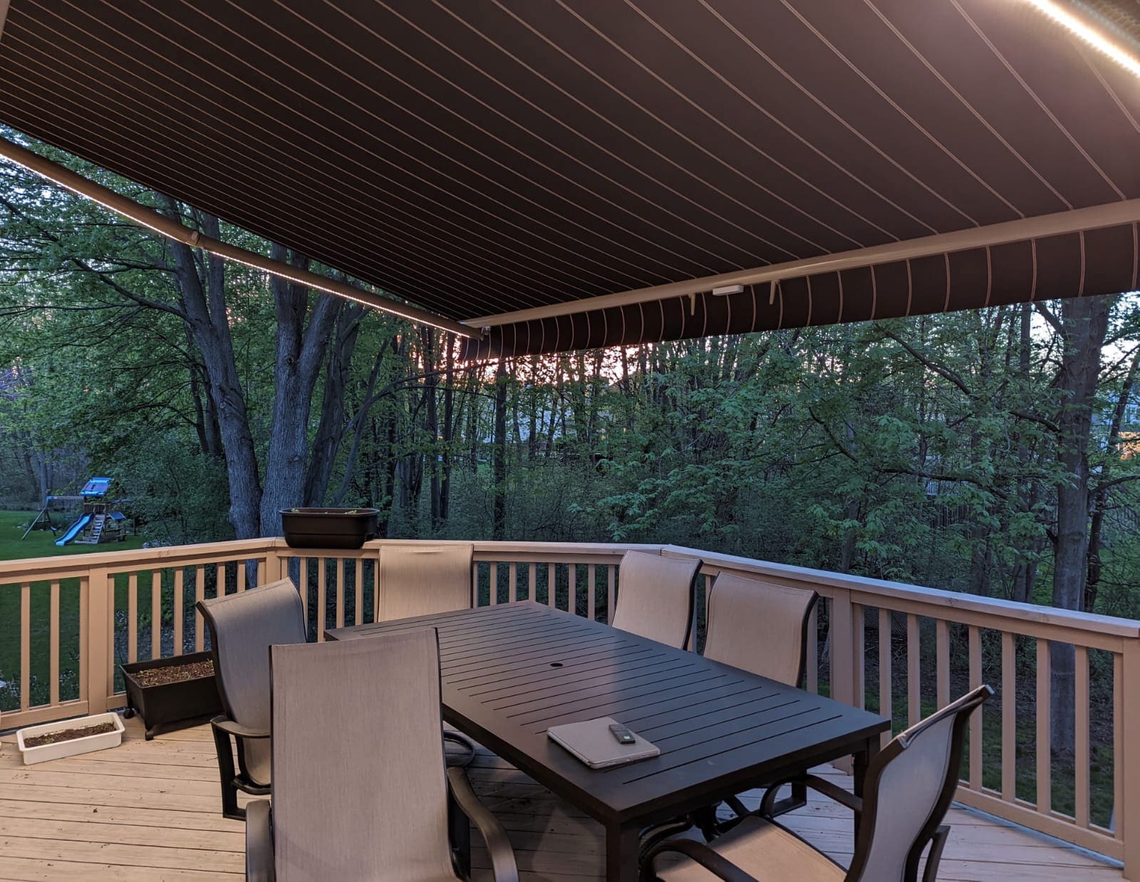 Awning Over Back Porch