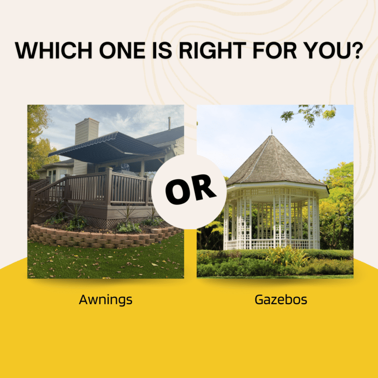 Awnings Vs. Gazebos